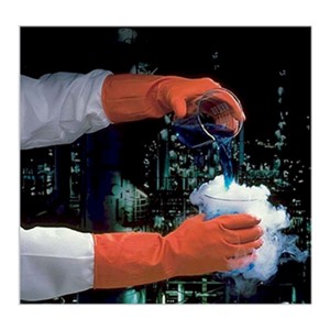 LUVA BORRACHA LATEX NAT.LARANJA 87-370 (G02T) *